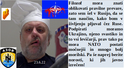 Slovenski in svetovni politični hlev na dan 23.6.22