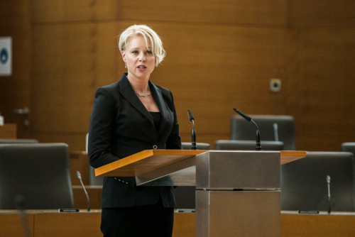 Prva dama parlamenta se ne namerava opravičiti za svoje besede, saj pravi, da ni izjavila nič neresničnega.