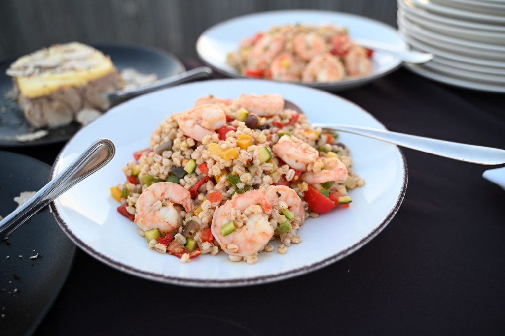 
				Hrana v Divinu je izjemno okusna in vizualno bogata. (Foto: Divino)			