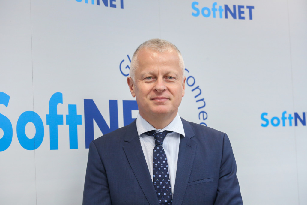 
				Direktor podjetja Softnet Andrej Bo&scaron;tjančič (foto Barbara Reya)			