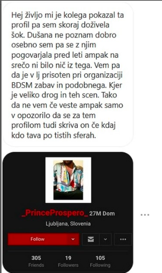 
				Foto: Instagram Skupina  proti nasilju Du&scaron;ana Smedeja.			