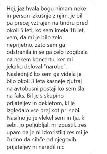 
				Foto: Instagram Skupina proti nasilju Du&scaron;ana Smedeja			