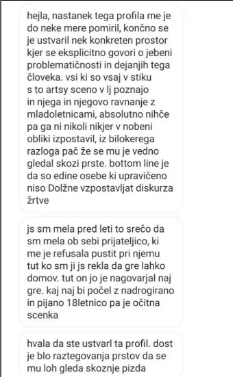 Foto: Instagram Skupina proti nasilju Dušana Smedeja.