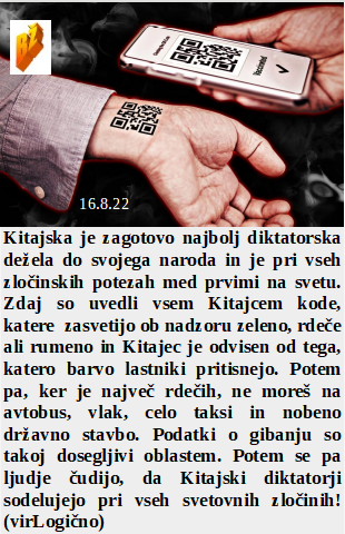 Slovenski in svetovni politični hlev na dan 16.8.22
