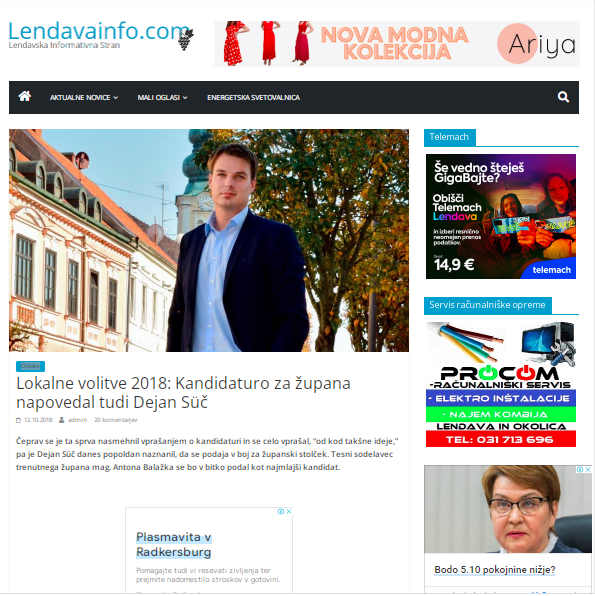 
				Posnetek zaslona: Lendavainfo.com			