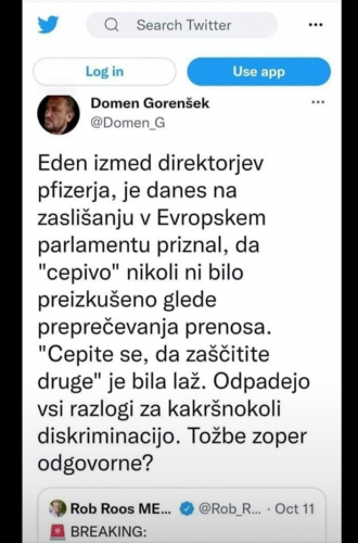 CEPITE SE, DA ZAŠČITITE DRUGE JE BILA LAŽ!!!