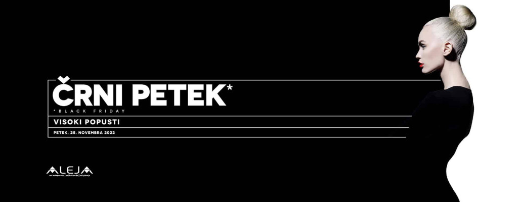 
				Črni petek in znižanja v Aleji. (Foto: Aleja)			