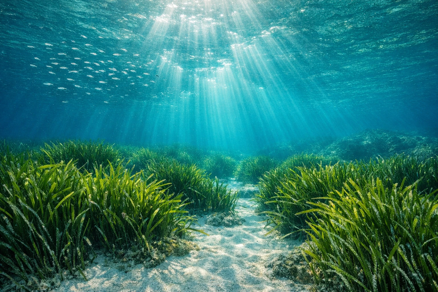 Posidonijev travnik na Jadranu