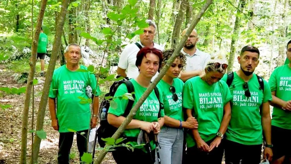 Održan 'Marš spasa Biljani-Grmuško-srbljanski plato' u znak sjećanja na 258 ubijenih civila Biljana