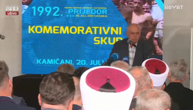 KOMEMORACIJA U KAMIČANIMA Bivši logoraš poručio: Nikome ne dozvoljavam da u moje ime oprašta!