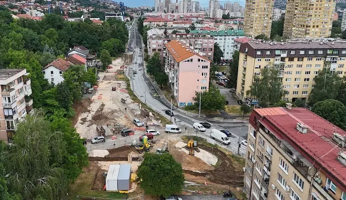 U narednih desetak dana na Grbavici potpuna obustava saobraćaja zbog izgradnje kružnog toka