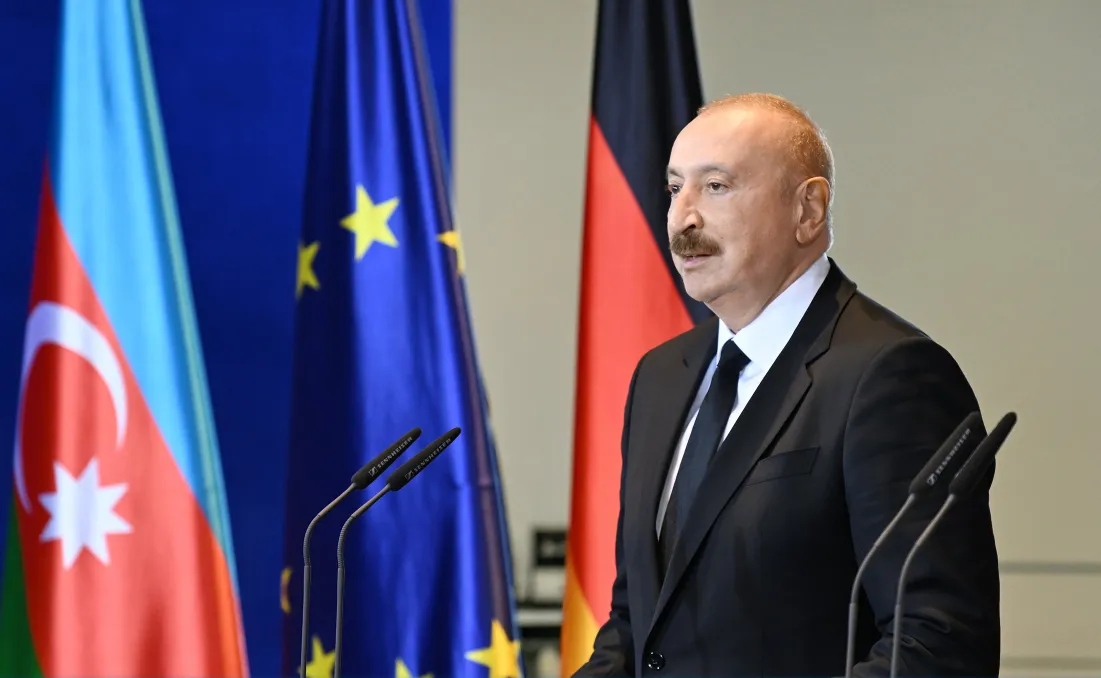 Aliyev: Podaci sugerišu da je tajni njemačko-ruski sastanak održan u Bakuu