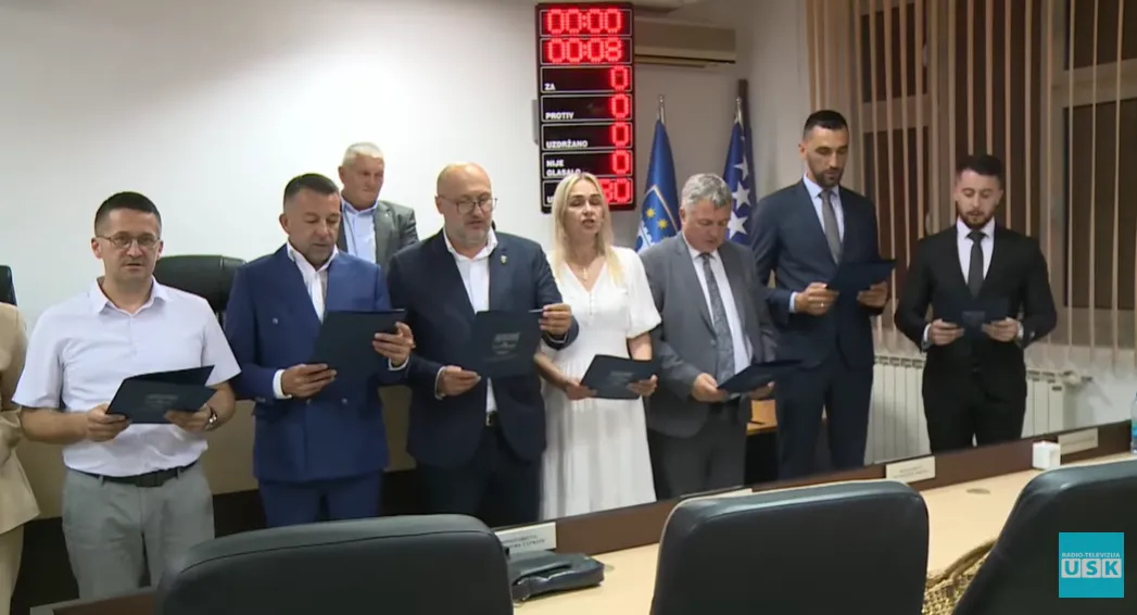 Novi sastav Vlade USK