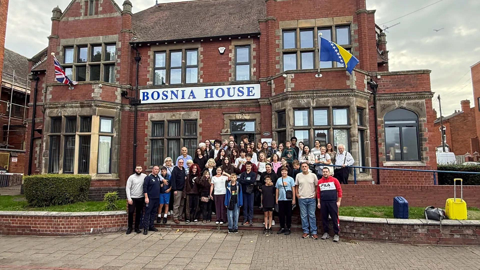 Bosanska zajednica u Birminghamu otvorila svoja vrata mladima iz ratom pogođenog Zaporožja