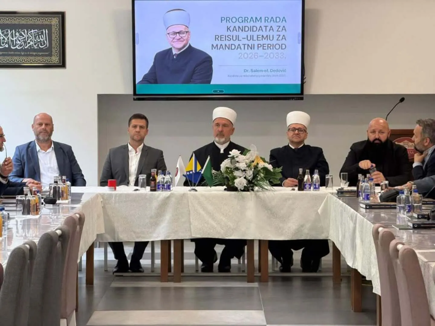 Muftija Dedović u Travniku predstavio program kandidature za reisu-l-ulemu: Sloboda, vakufi i međureligijska saradnja u fokusu