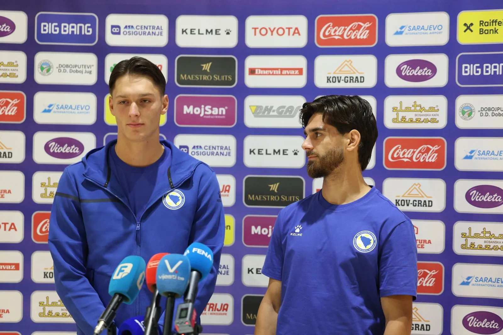 Hasić i Hamzić o pozivu u nacionalni tim: Ponosni smo što predstavljamo svoju zemlju