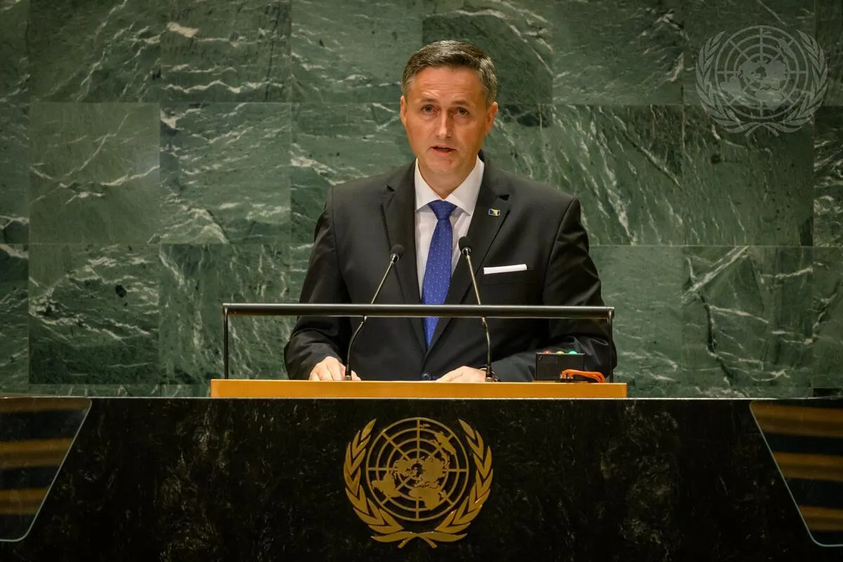 Bećirović u UN-u: BiH je nepokoriva država