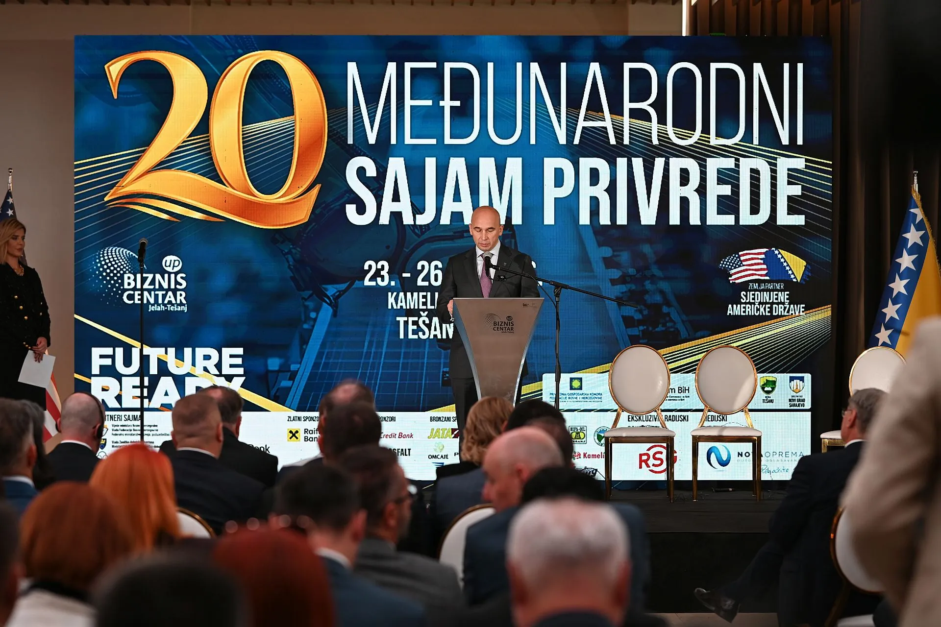 Pivić na jubilarnom Sajmu privrede u Tešnju: ZDK je kičma privrede Bosne i Hercegovine
