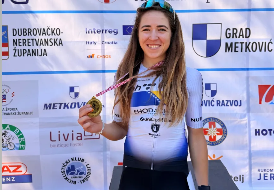 Lejla Njemčević osvojila drugo mjesto na XCO UCI C1 utrci u Metkoviću