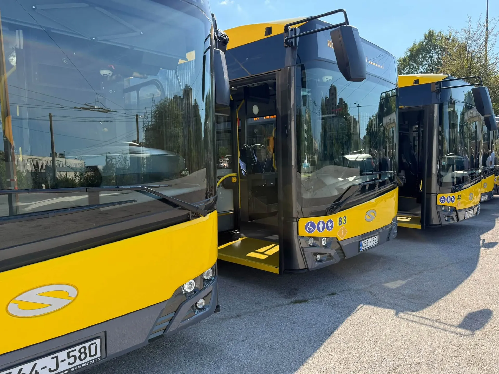 Ulicama Sarajeva od danas saobraća pet novih trolejbusa