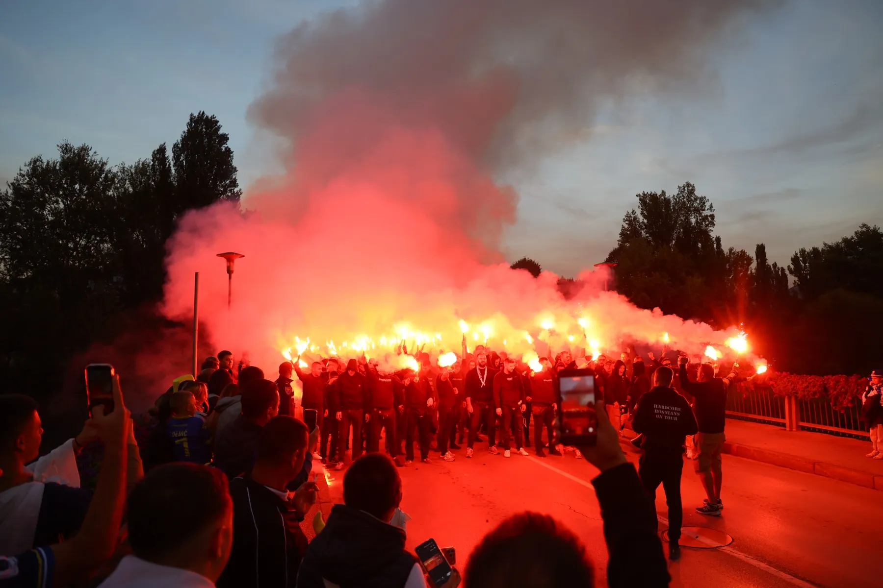 BH Fanaticosi zagrijali atmosferu pred duel s Poljacima: Zmajevi love drugi trijumf u Ligi nacija