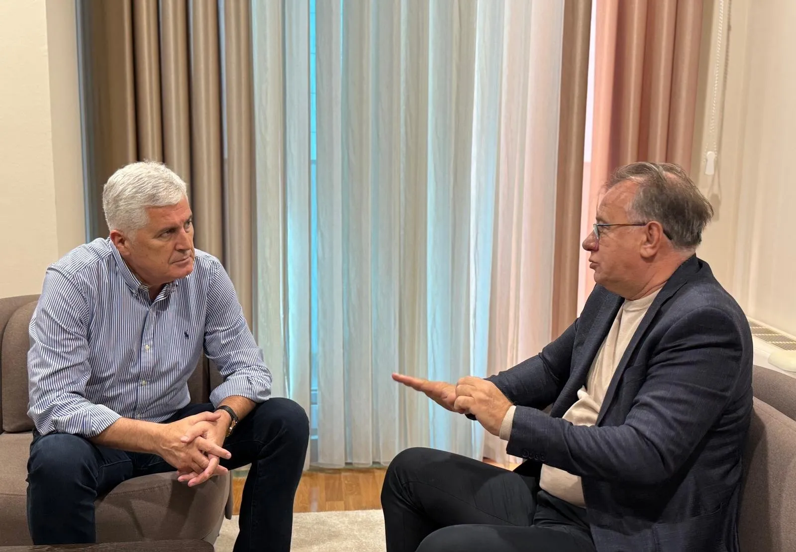 Čović s Nikšićem u Mostaru o rezultatima izbora i formiranju vlasti