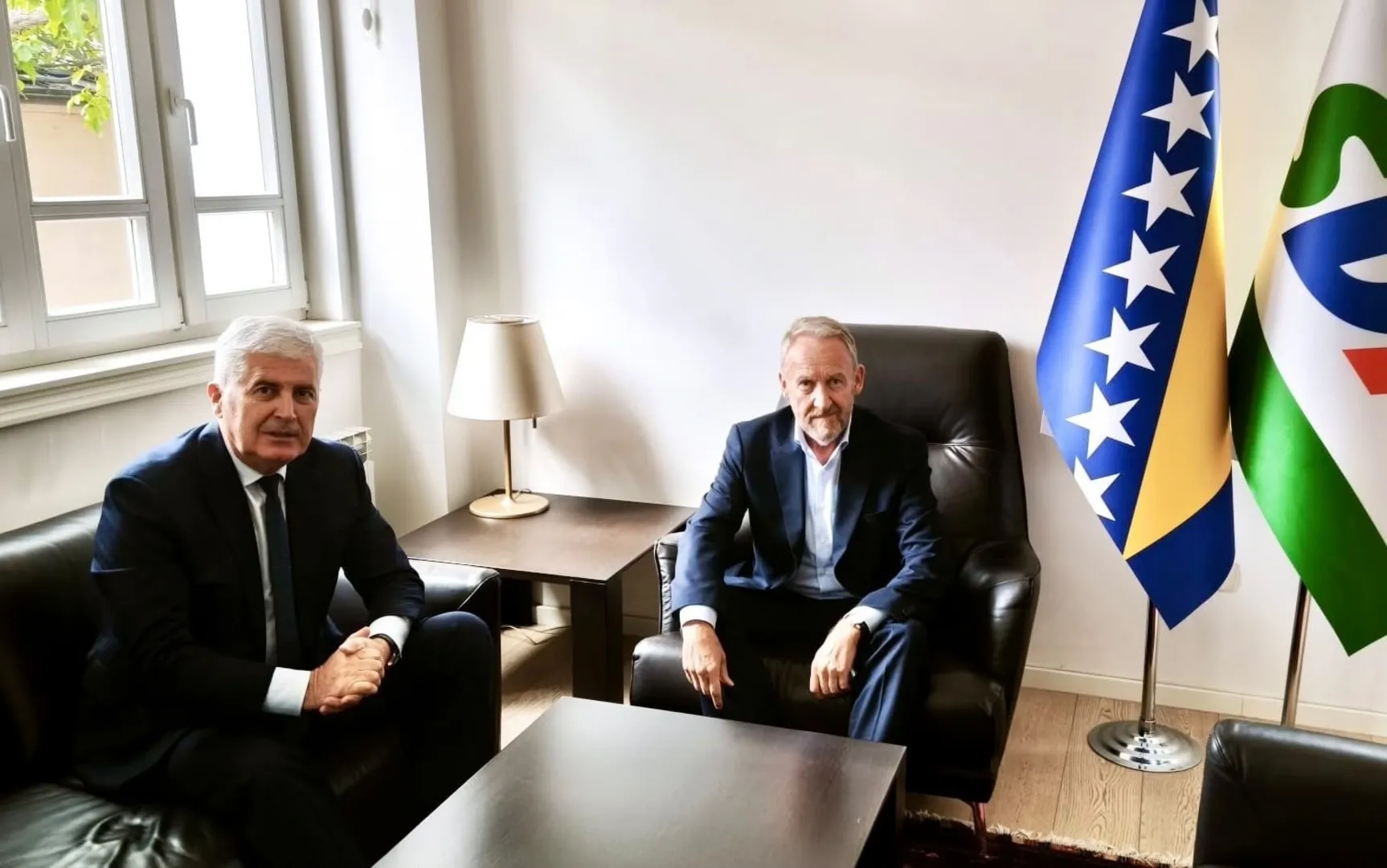 Izetbegović i Čović razgovarali u Sarajevu o formiranju vlasti
