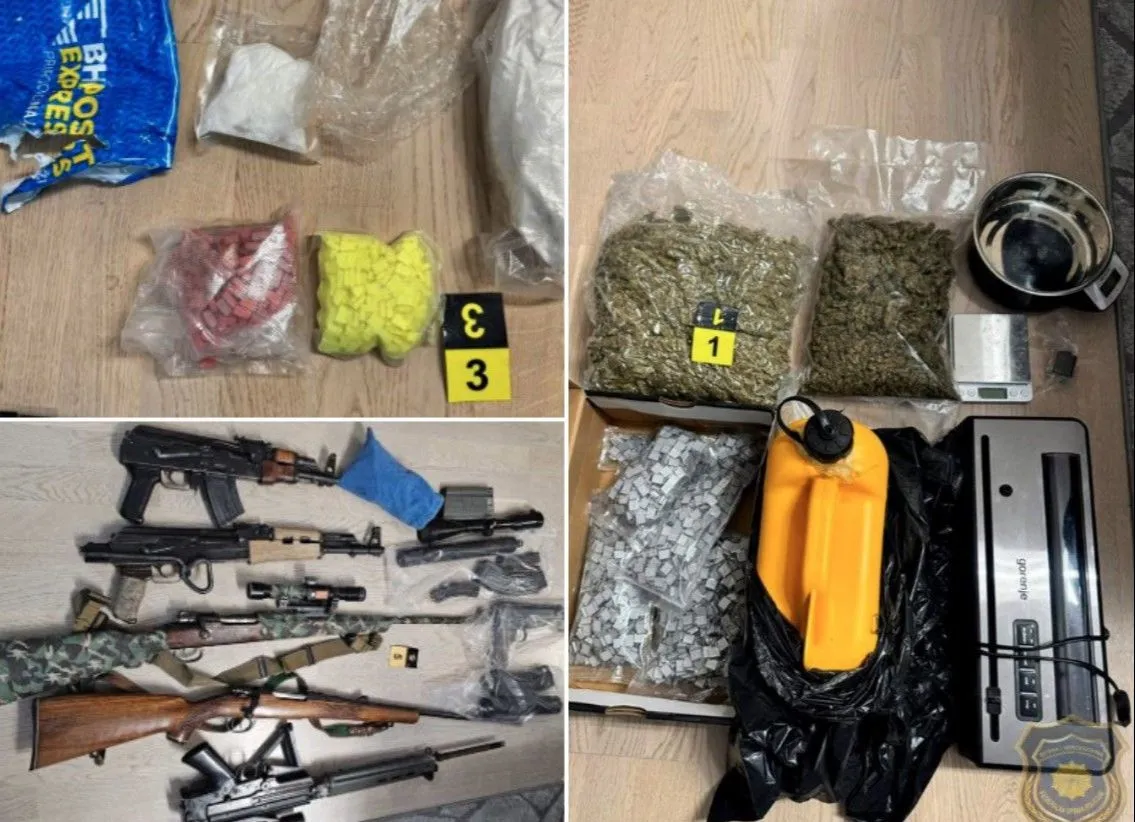 Predložen pritvor osumnjičenima koji su uhapšeni u akciji “Jezero” i kod kojih je pronađeno više od 10 kilograma droge