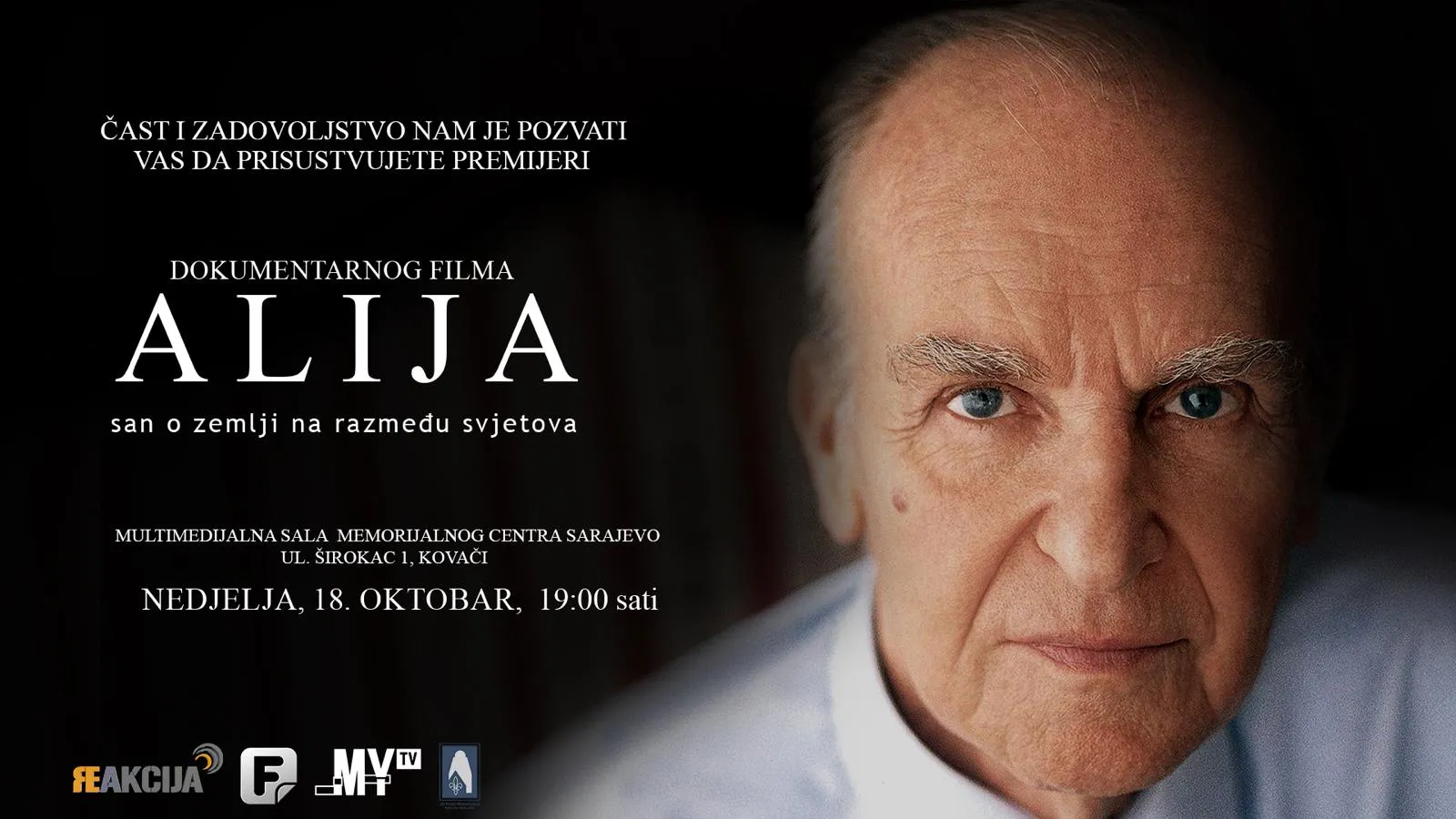 Premijera dokumentarnog filma 'Alija – San o zemlji na razmeđu svjetova' u Sarajevu