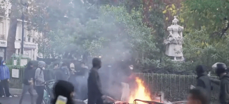 Francuska policija u sukobu s demonstrantima, protesti u Belgiji i Albaniji