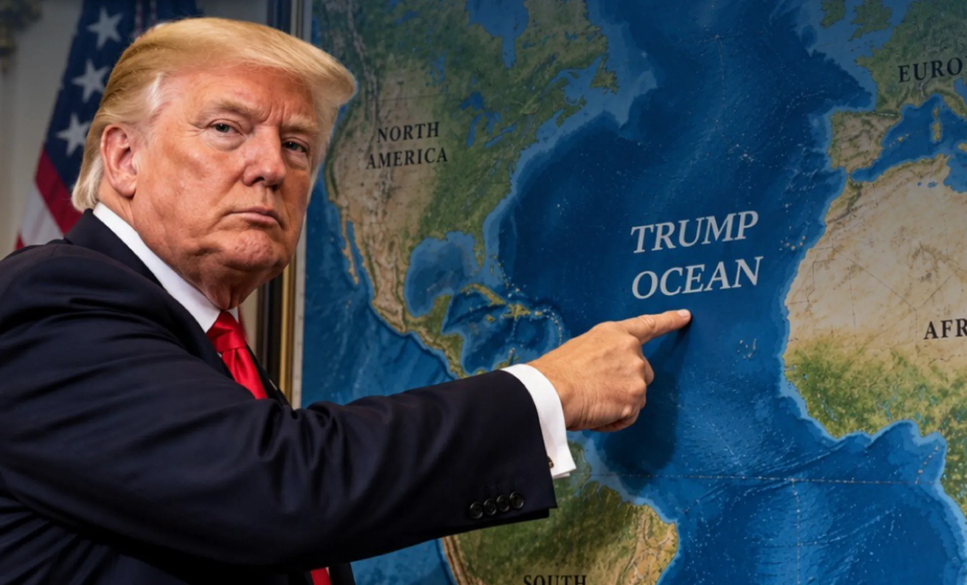 Trump želio preimenovati okean, ali ga odbio Google