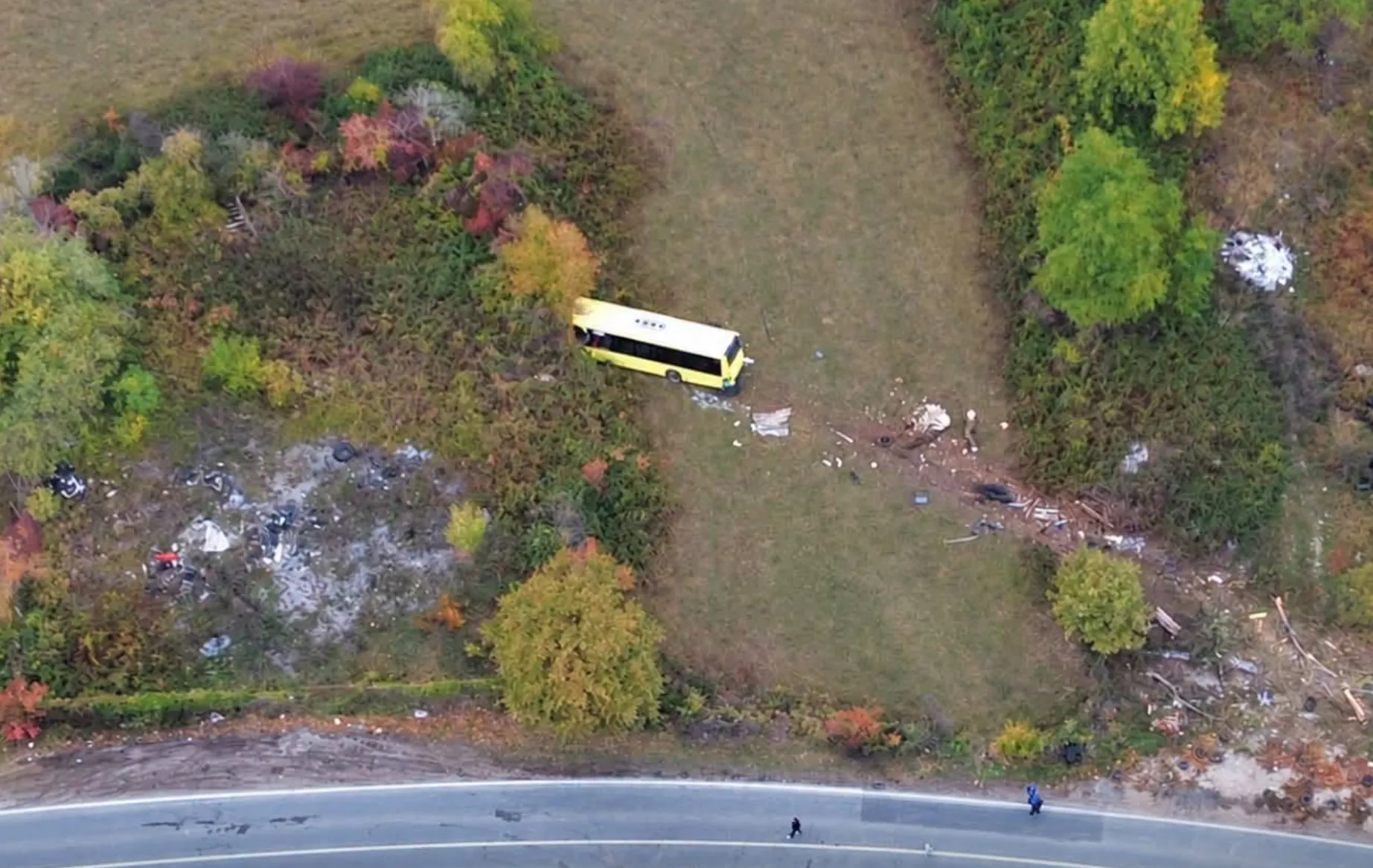 U slijetanju autobusa s ceste kod Tuzle 11 povrijeđenih