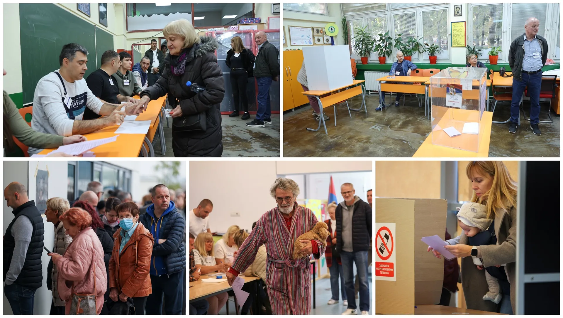 SRBIJA Zatvorena birališta, rekordna izlaznost i niz incidenata
