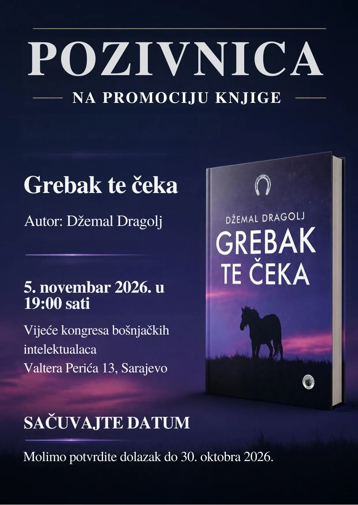 'Grebak te čeka': Džemal Dragolj kroz ličnu priču o putu spasa čuva sjećanja na ljudskost i solidarnost