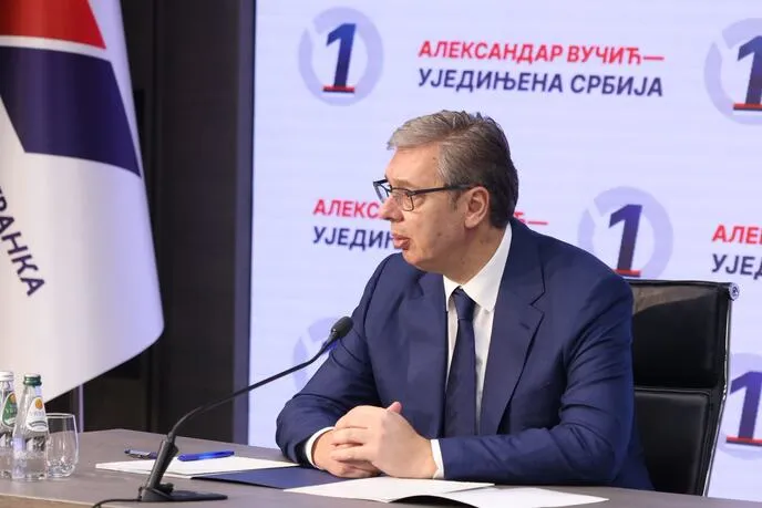 Vučić najavio formiranje poslaničke grupe 'Srbija protiv terora'