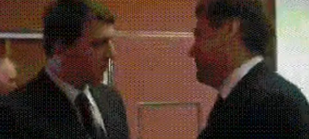 Zoran Jankovič in Tone Rop. (Foto: Posnetek zaslona-Youtube)