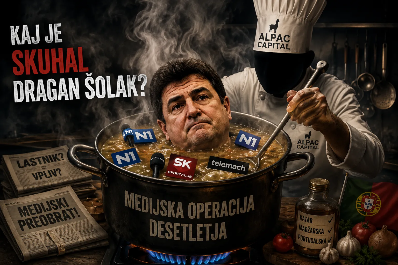 Kaj je skuhal Dragan Šolak?