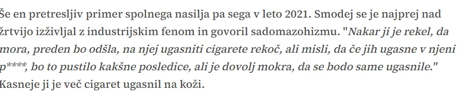 Nekaj ur po objavi intervjuja je 24ur razkril podrobnosti iz obtožnice Dušana Smodeja. (Foto: Posnetak zaslona-24ur)