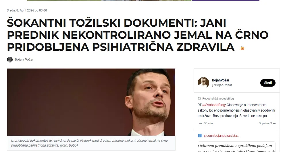 Foto: Posnetek zaslona-Požareport