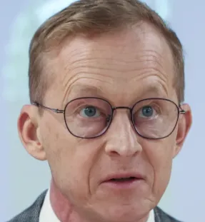 Borut Jamnik, sedanji predsednik državne banke SID banka. (Foto: Posnetek zaslona-Info360)