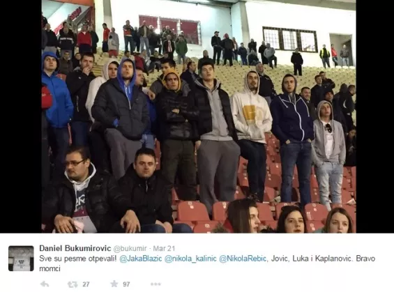 Blažič kot navijač