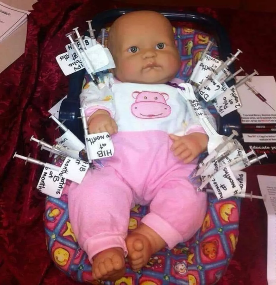 ČE CEPITE SVOJEGA OTROKA v prvih 6 letih življenja, prejme naslednje: