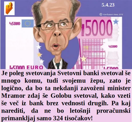 Slovenski in svetovni politični hlev na dan 5.4.23