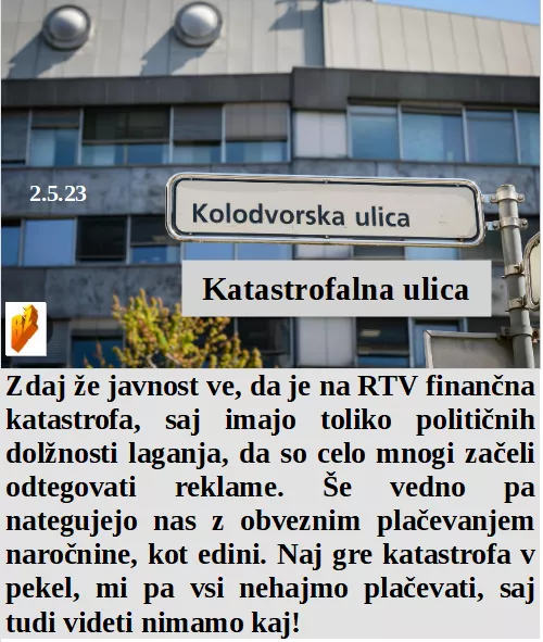 Slovenski in svetovni politični hlev na dan 2.5.23