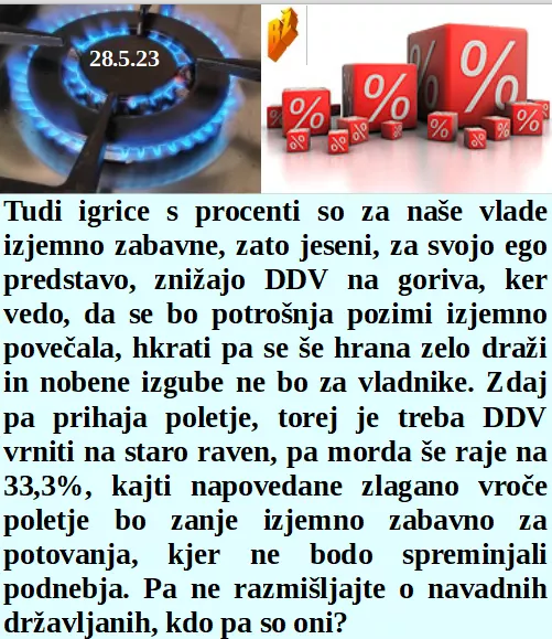 Slovenski in svetovni politični hlev na dan 28.5.23