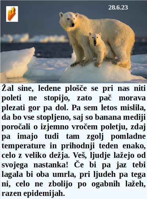 Slovenski in svetovni politični hlev na dan 28.6.23