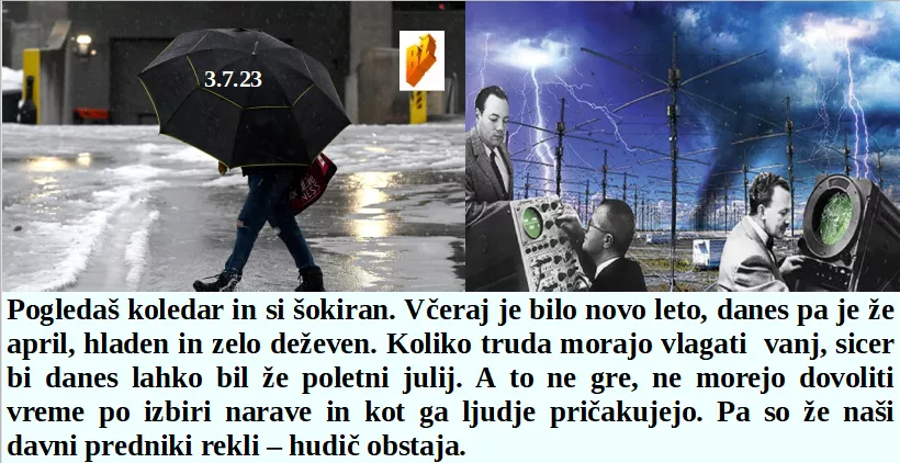 Slovenski in svetovni politični hlev na dan 3.7.23