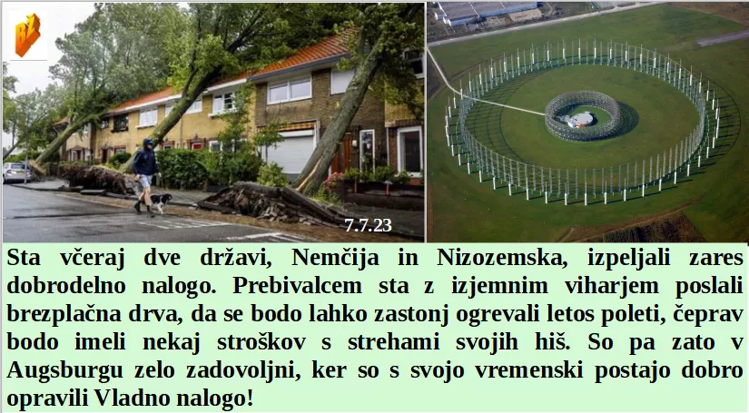 Slovenski in svetovni politični hlev na dan 7.7.23