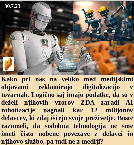 Slovenski in svetovni politični hlev na dan 30.7.23