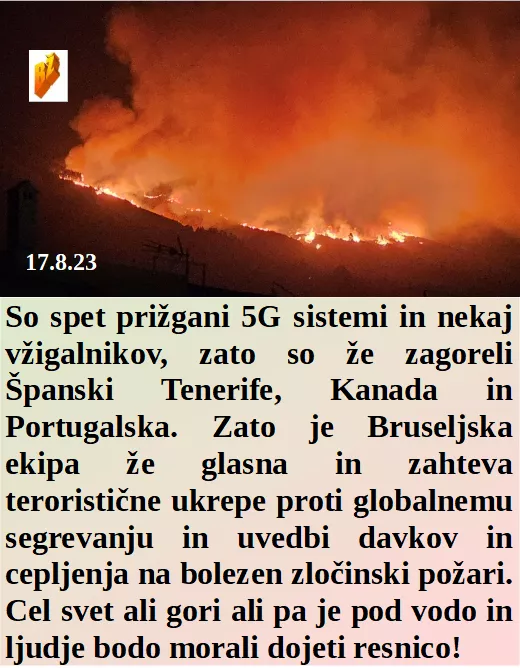 Slovenski in svetovni politični hlev na dan 17.8.23